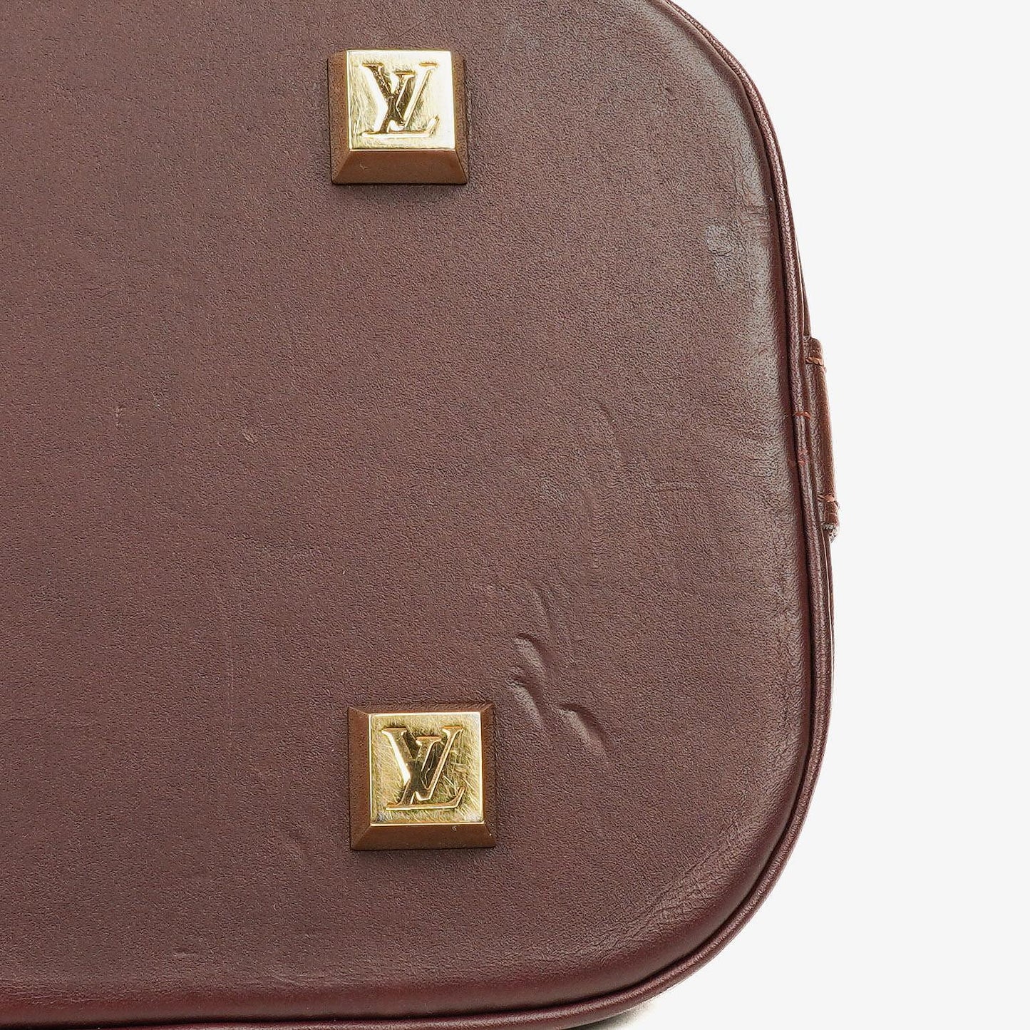 Louis Vuitton Mini Alma Lange Handtasche Monogram Cherry