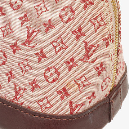 Louis Vuitton Mini Alma Lange Handtasche Monogram Cherry