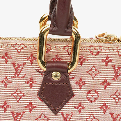 Louis Vuitton Mini Alma Lange Handtasche Monogram Cherry