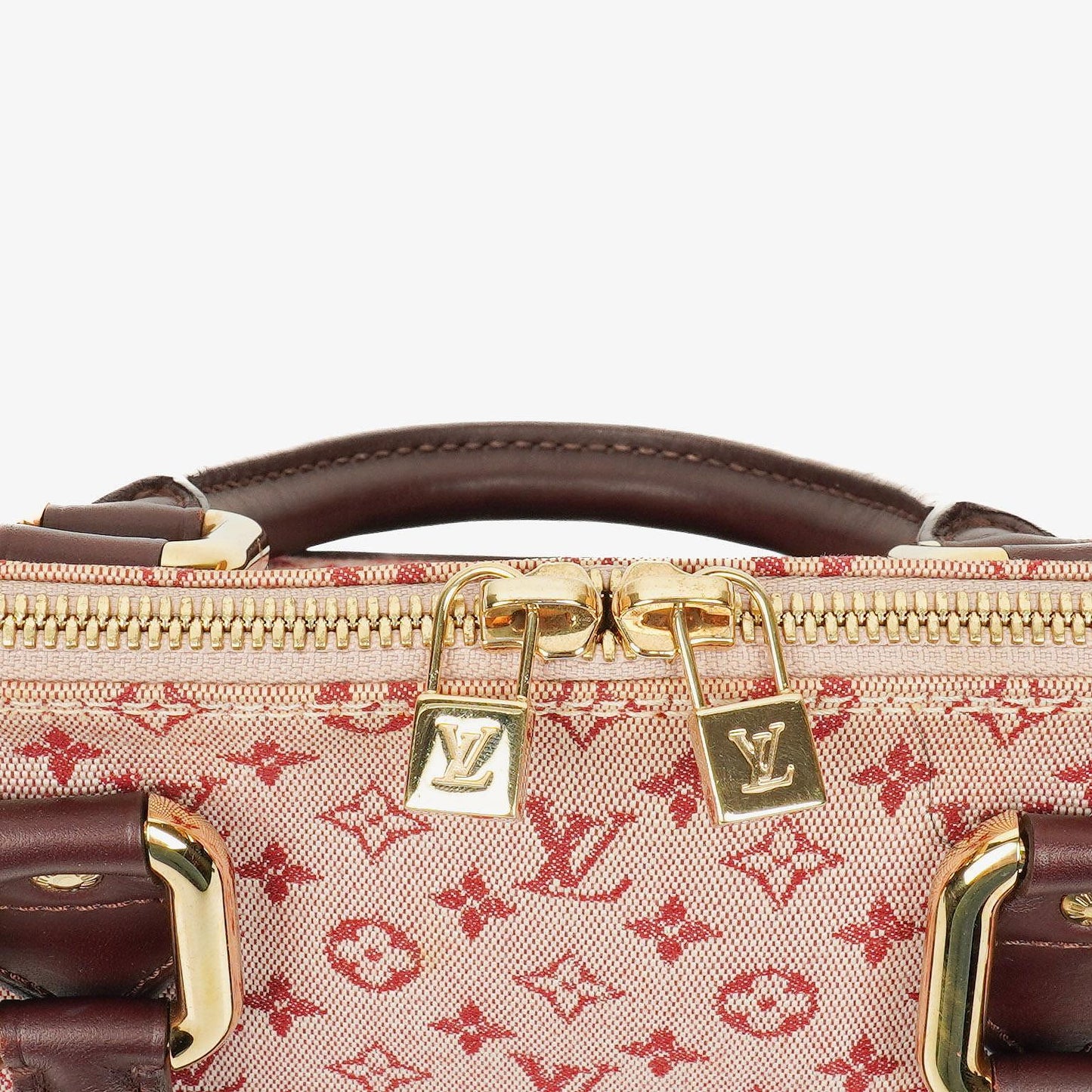 Louis Vuitton Mini Alma Lange Handtasche Monogram Cherry
