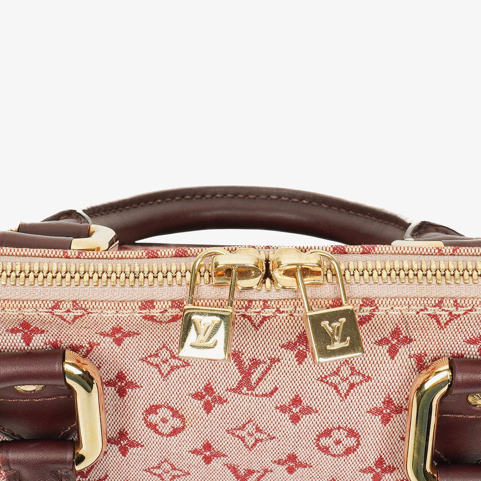 Louis Vuitton Mini Alma Lange Handtasche Monogram Cherry