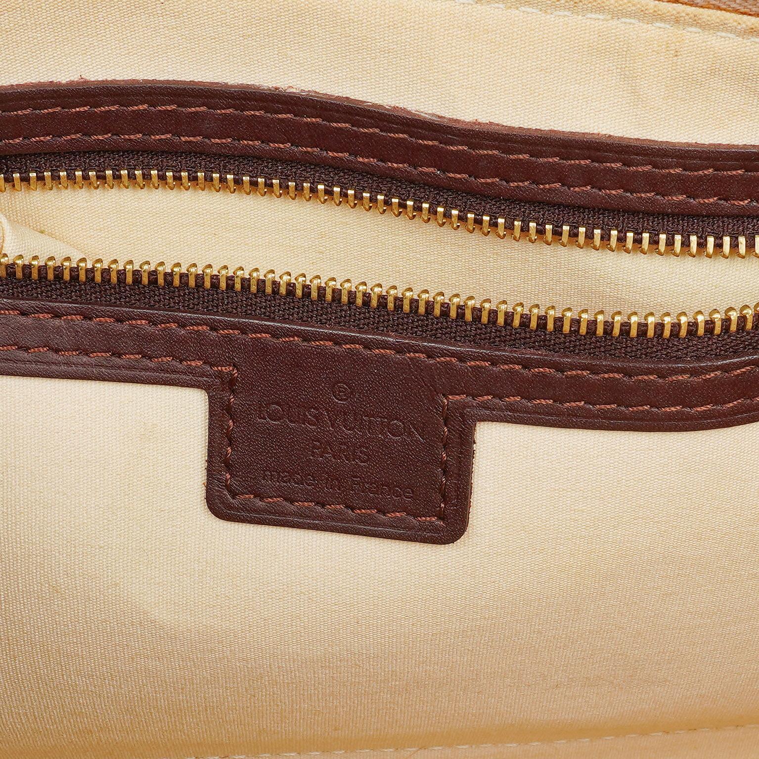 Louis Vuitton Mini Alma Lange Handtasche Monogram Cherry