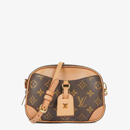 Louis Vuitton Mini Deauville Schultertasche aus Monogram Canvas