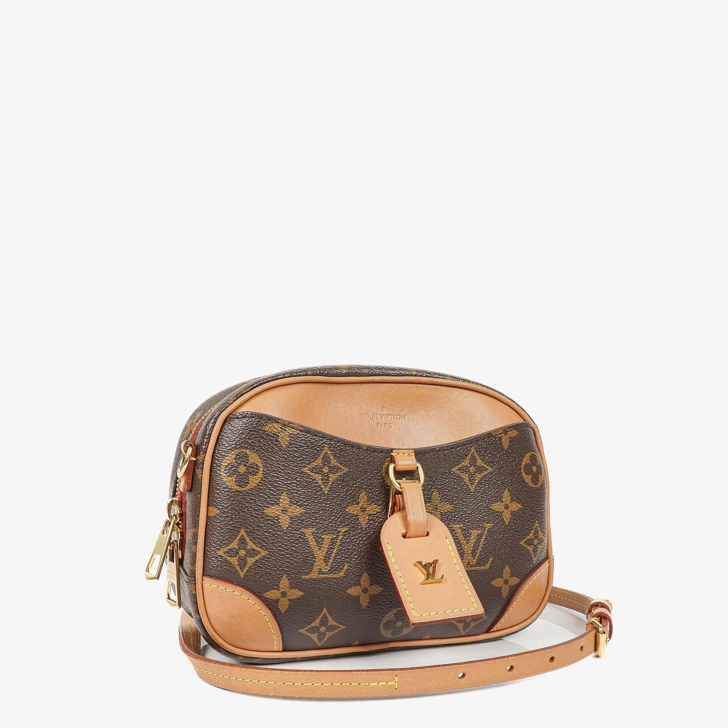 Louis Vuitton Mini Deauville Schultertasche aus Monogram Canvas