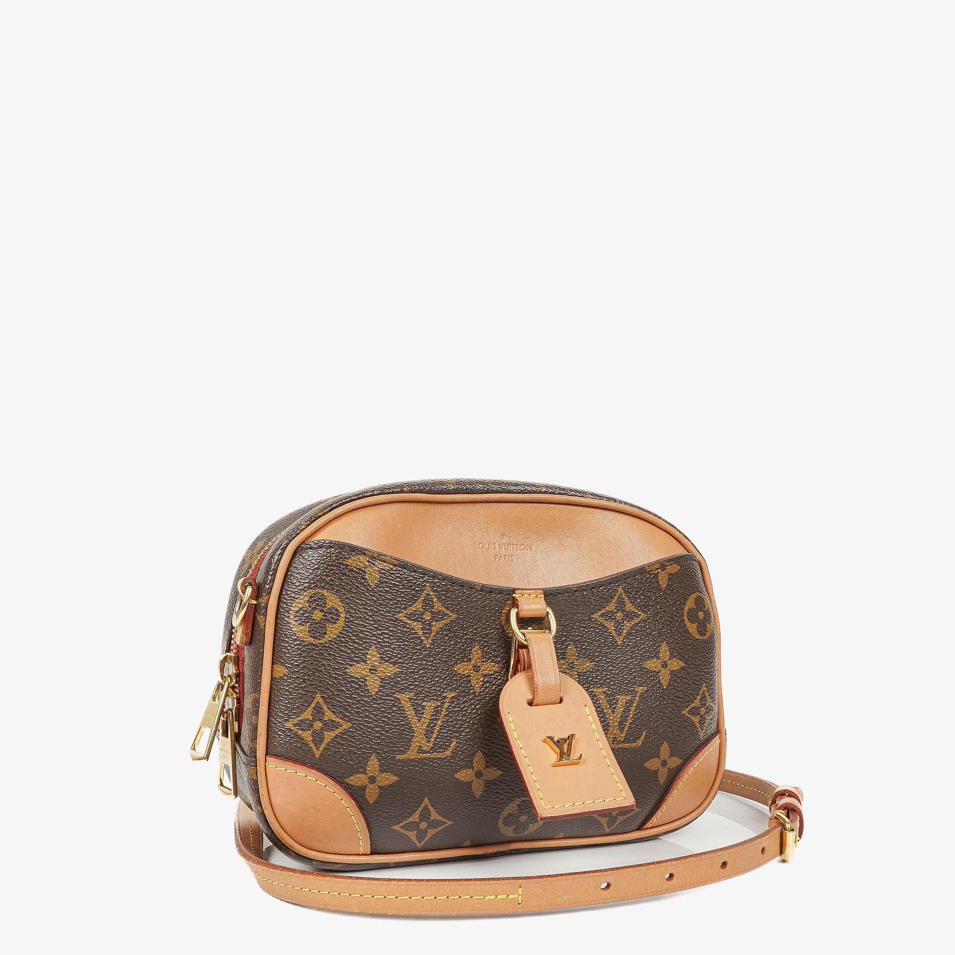 Louis Vuitton Mini Deauville Schultertasche aus Monogram Canvas