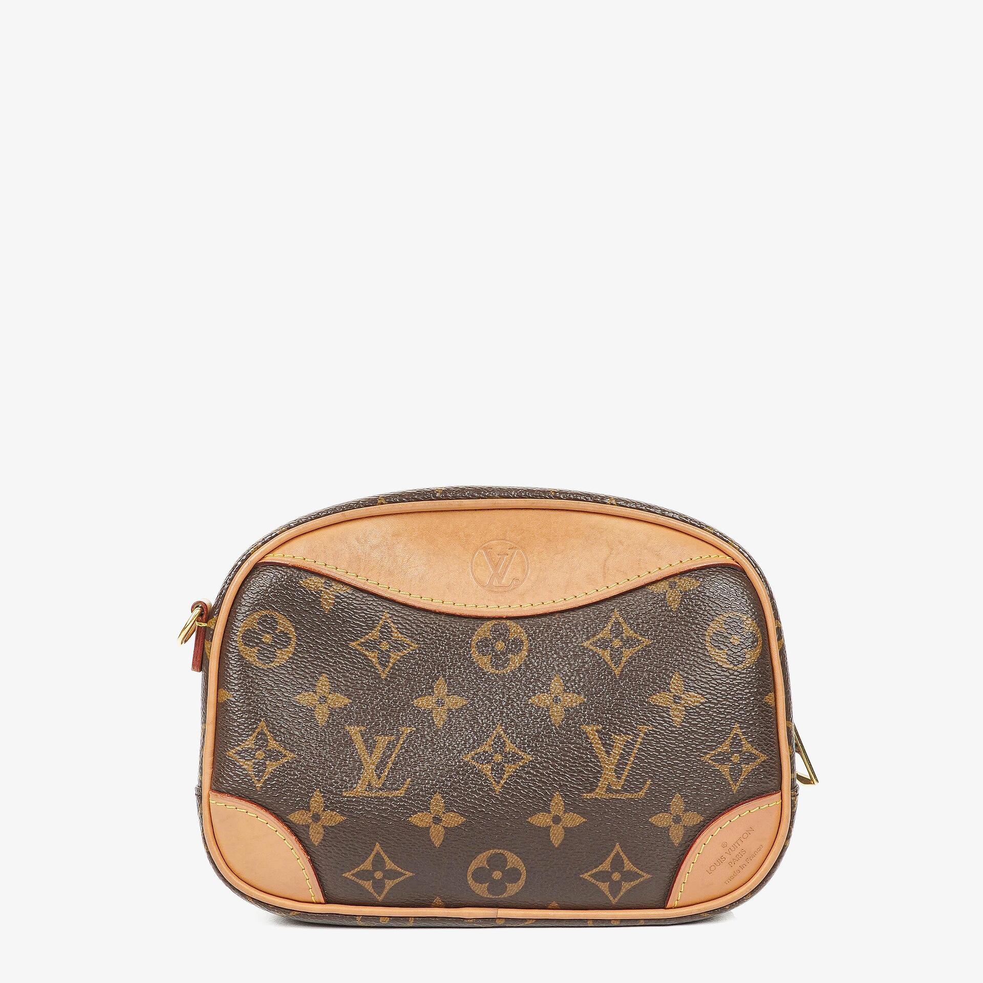Louis Vuitton Mini Deauville Schultertasche aus Monogram Canvas