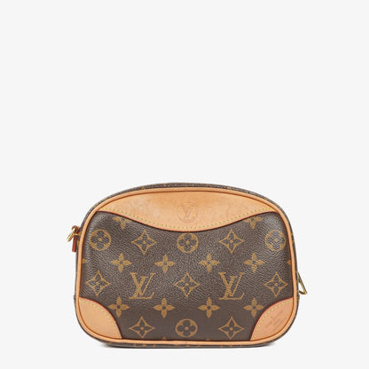 Louis Vuitton Mini Deauville Schultertasche aus Monogram Canvas