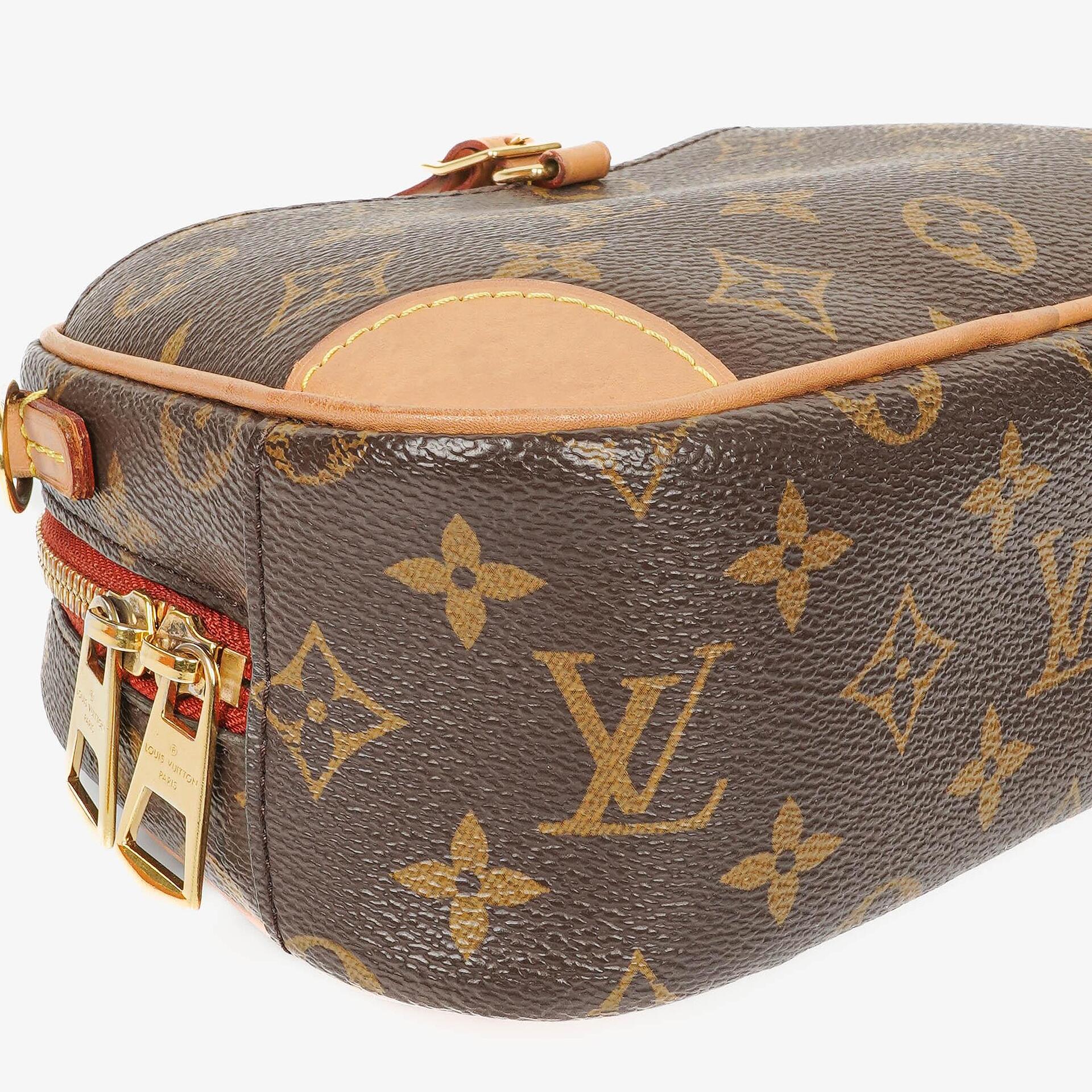 Louis Vuitton Mini Deauville Schultertasche aus Monogram Canvas