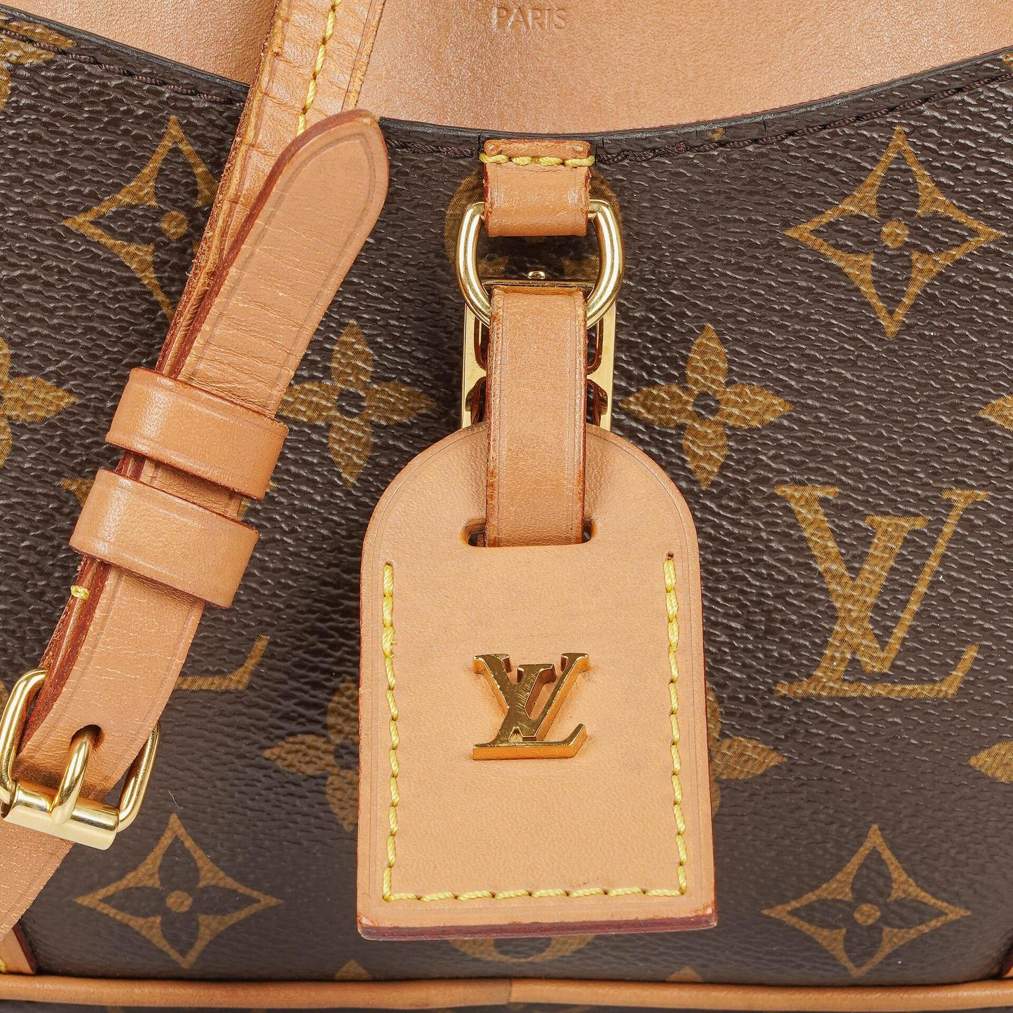 Louis Vuitton Mini Deauville Schultertasche aus Monogram Canvas