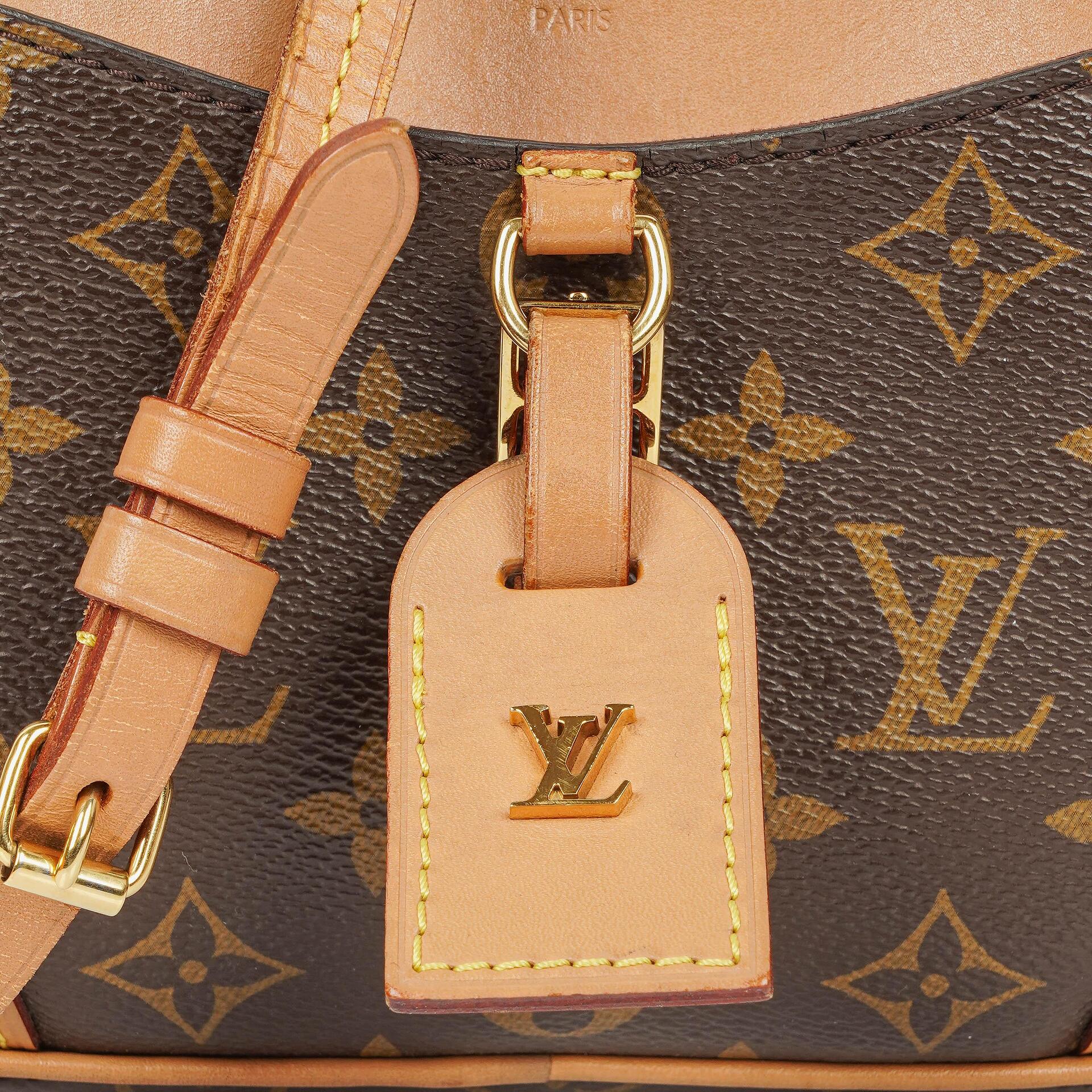 Louis Vuitton Mini Deauville Schultertasche aus Monogram Canvas