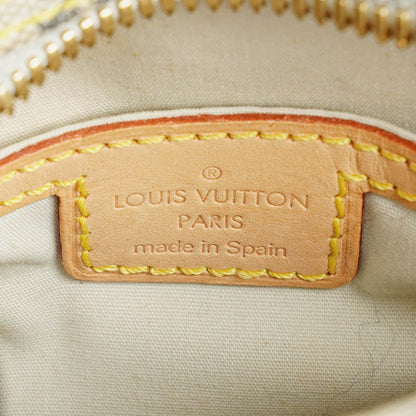 Louis Vuitton Mini Jeanne PM Schultertasche aus blauem Monogram Mini Lin