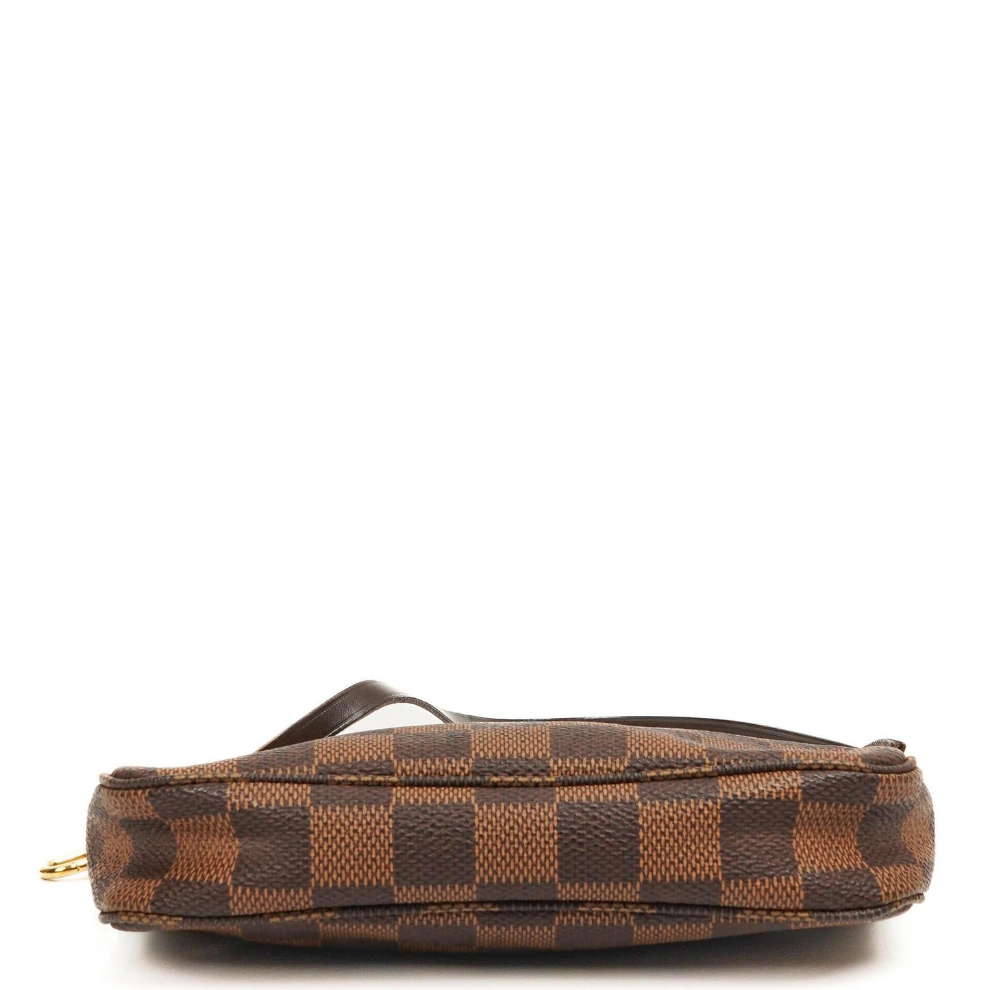 Louis Vuitton Mini Pochette Accessoires Damier Ebene Canvas Clutch Handtasche