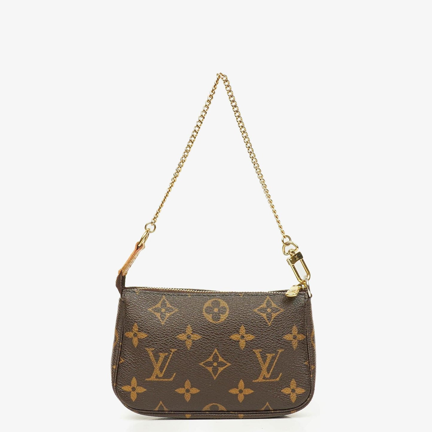 Louis Vuitton Mini Pochette Accessoires Clutch-Handtasche aus Monogram Canvas