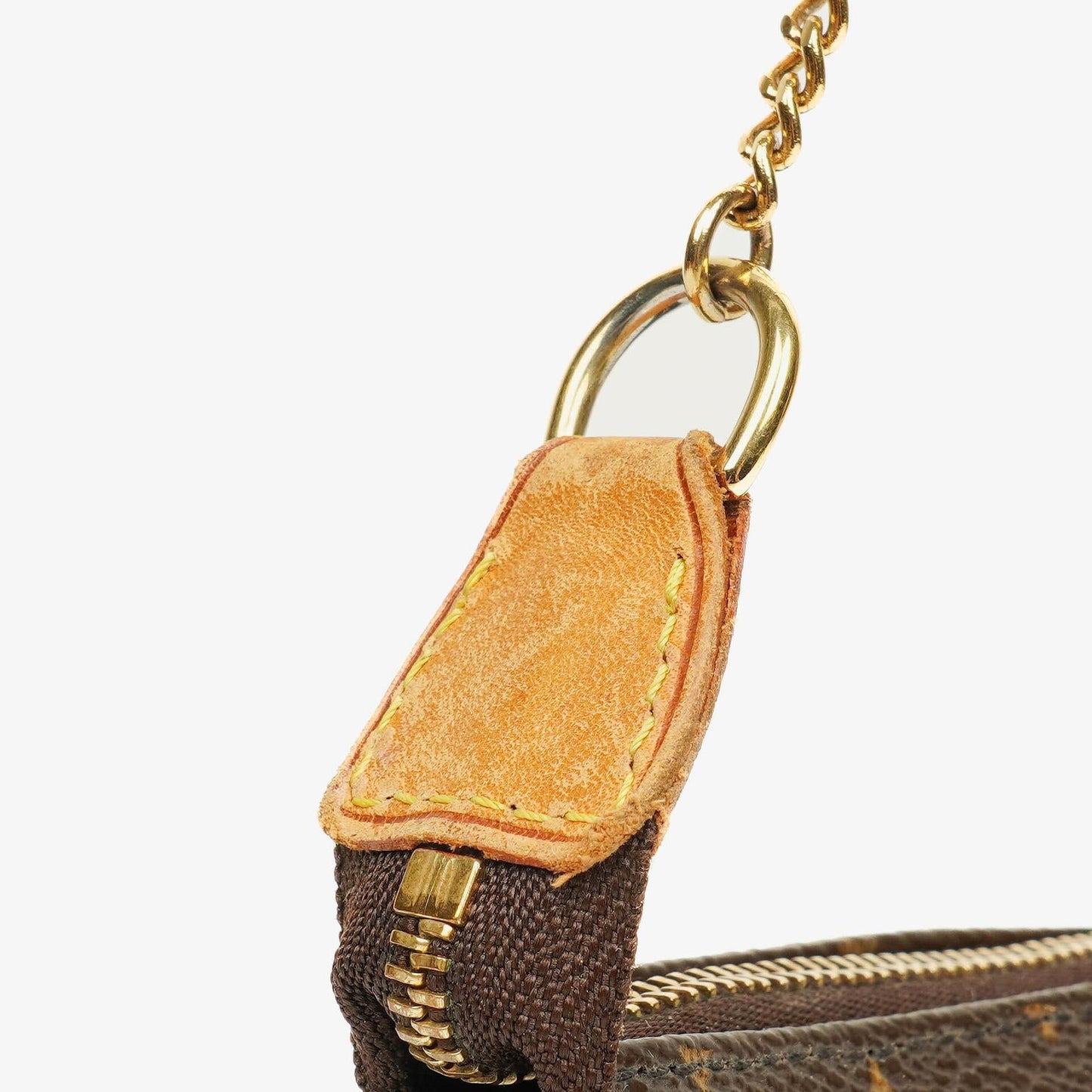 Louis Vuitton Mini Pochette Accessoires Clutch-Handtasche aus Monogram Canvas