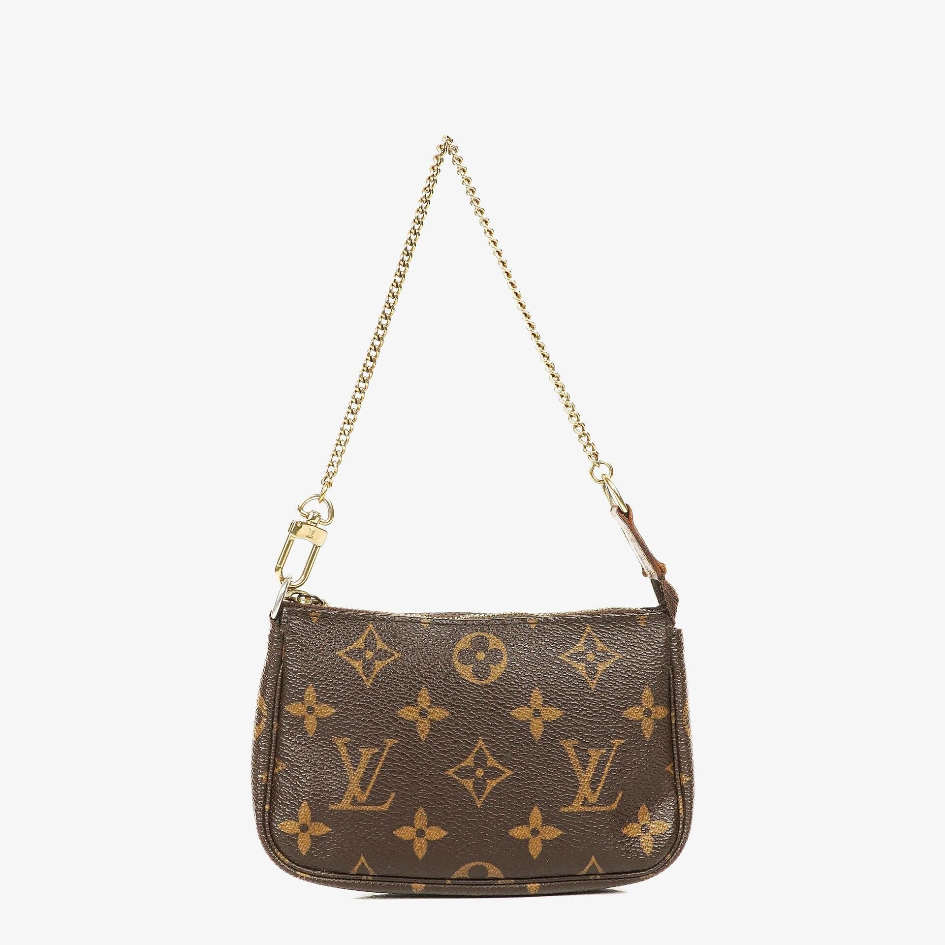 Louis Vuitton Mini Pochette Accessoires aus Monogram Canvas
