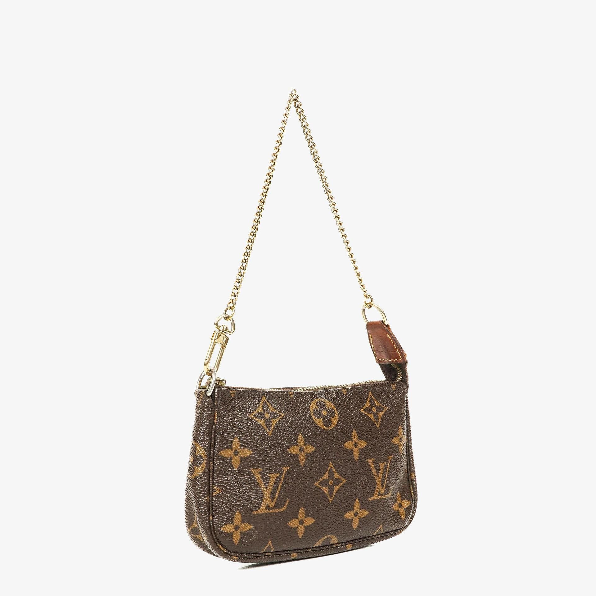 Louis Vuitton Mini Pochette Accessoires aus Monogram Canvas