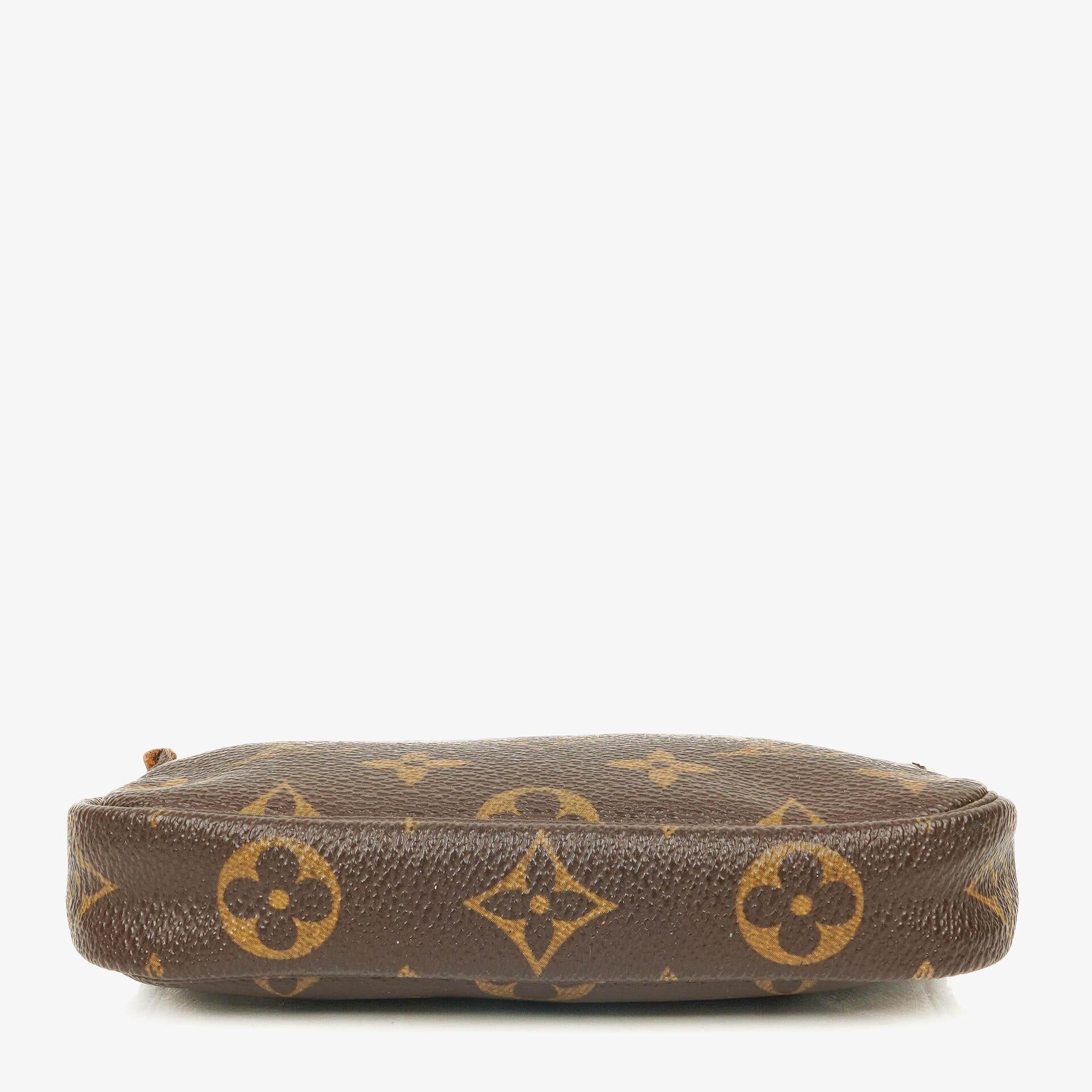 Louis Vuitton Mini Pochette Accessoires aus Monogram Canvas