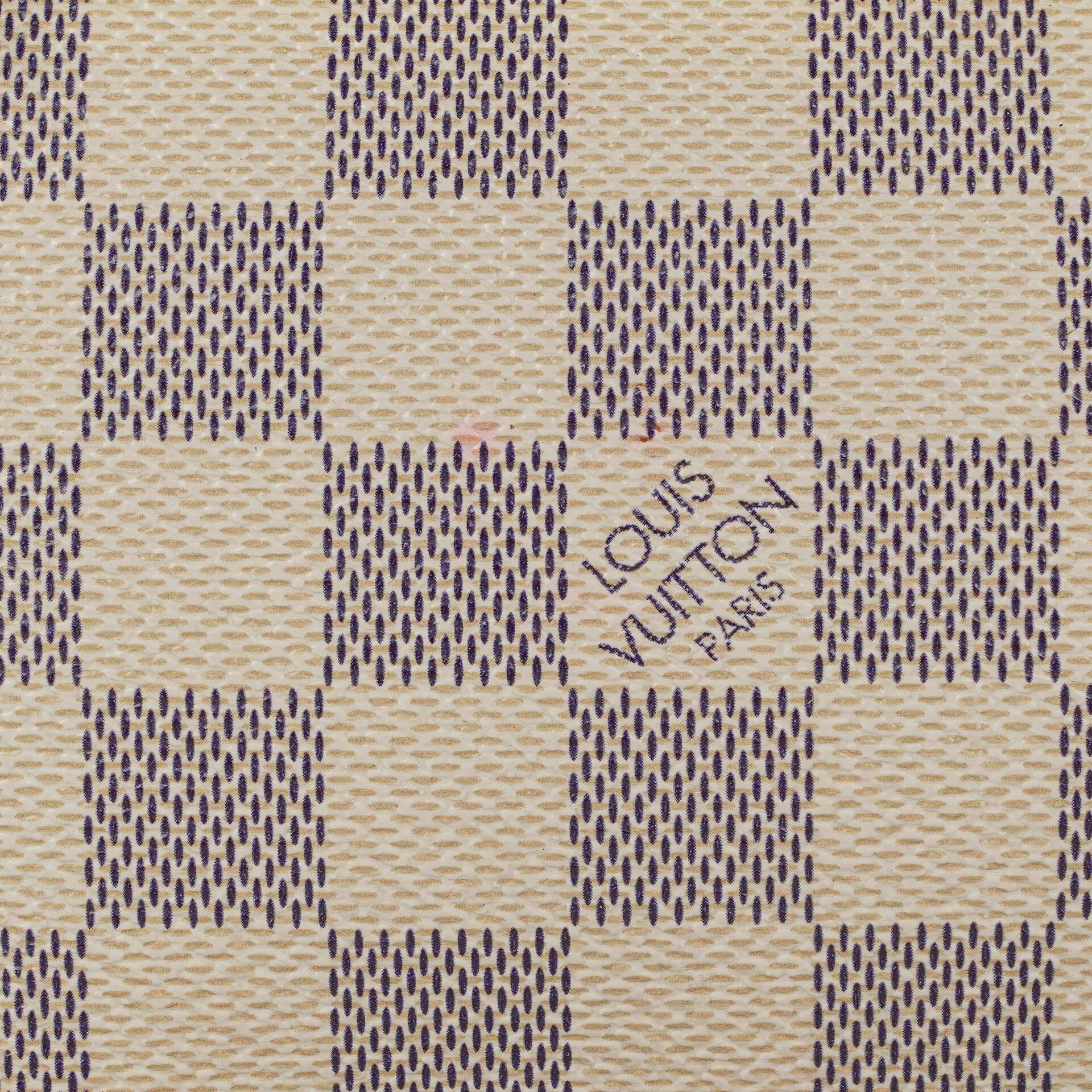 Louis Vuitton Mini Pochette aus Damier Azur Canvas