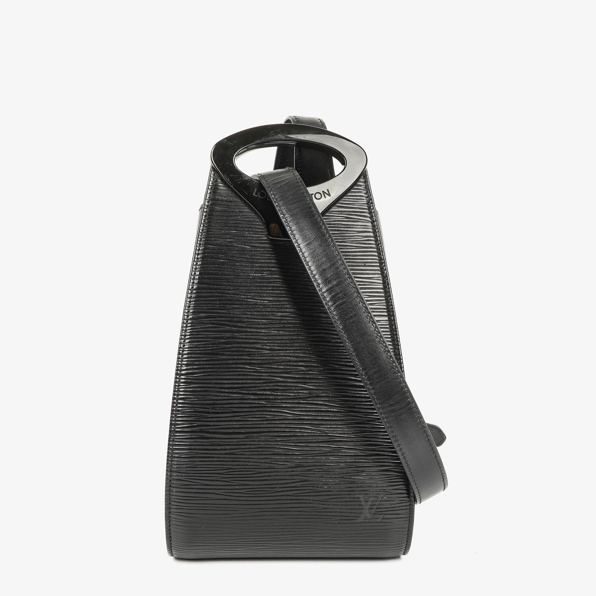 Louis Vuitton Minuit Tasche aus schwarzem Epi Leder