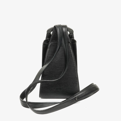 Louis Vuitton Minuit Tasche aus schwarzem Epi Leder