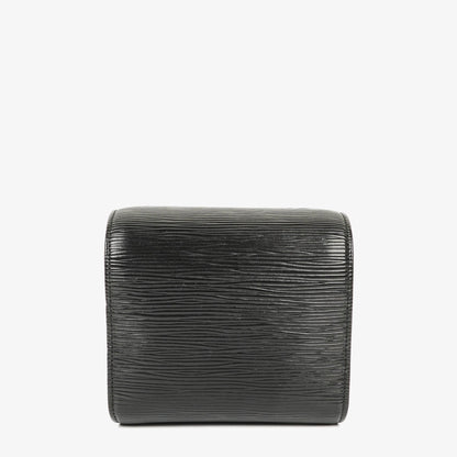 Louis Vuitton Minuit Tasche aus schwarzem Epi Leder