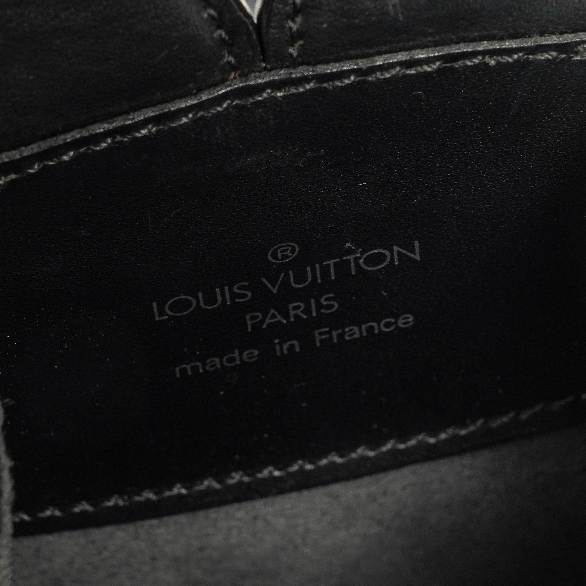 Louis Vuitton Minuit Tasche aus schwarzem Epi Leder