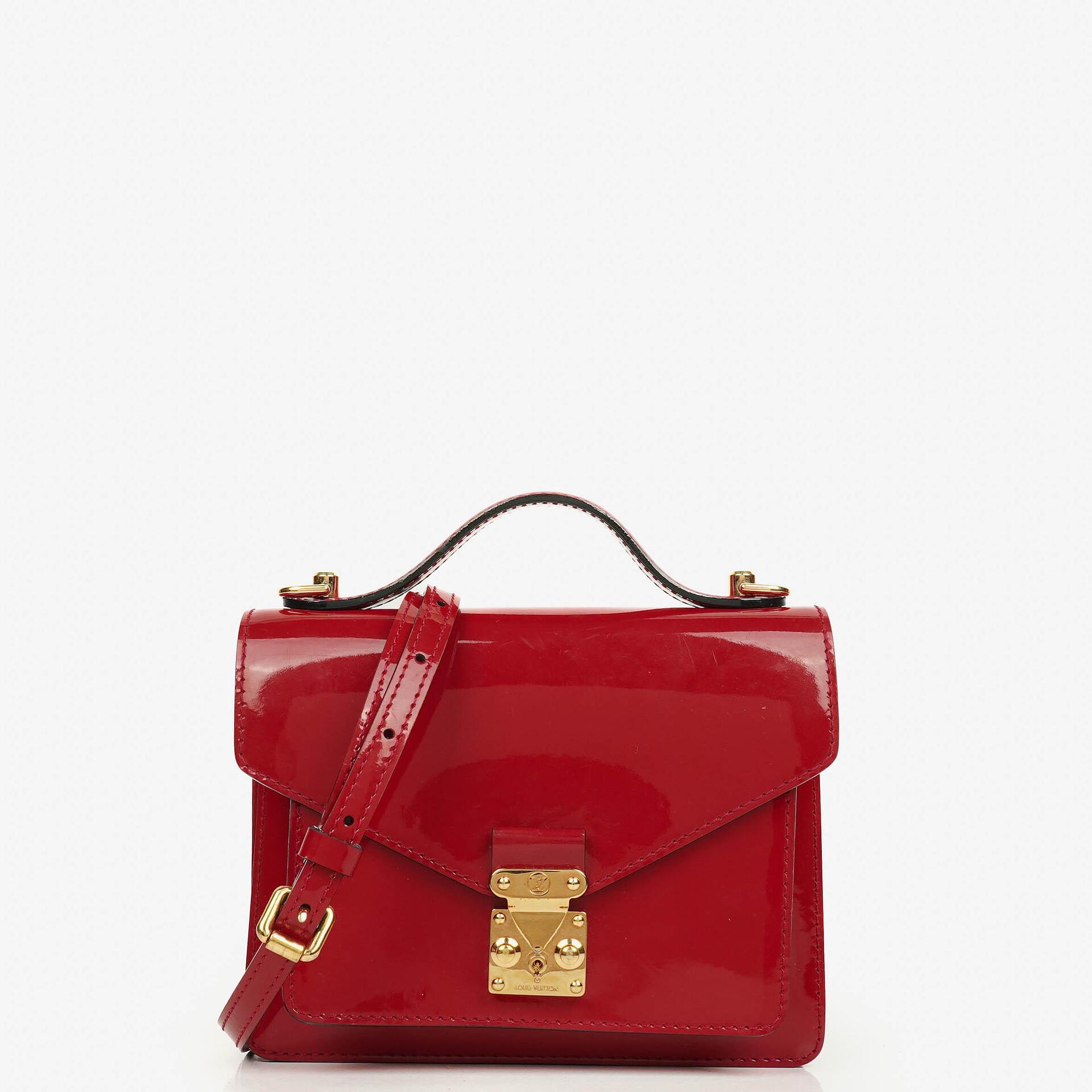 Louis Vuitton Monceau BB Handtasche aus Vernis