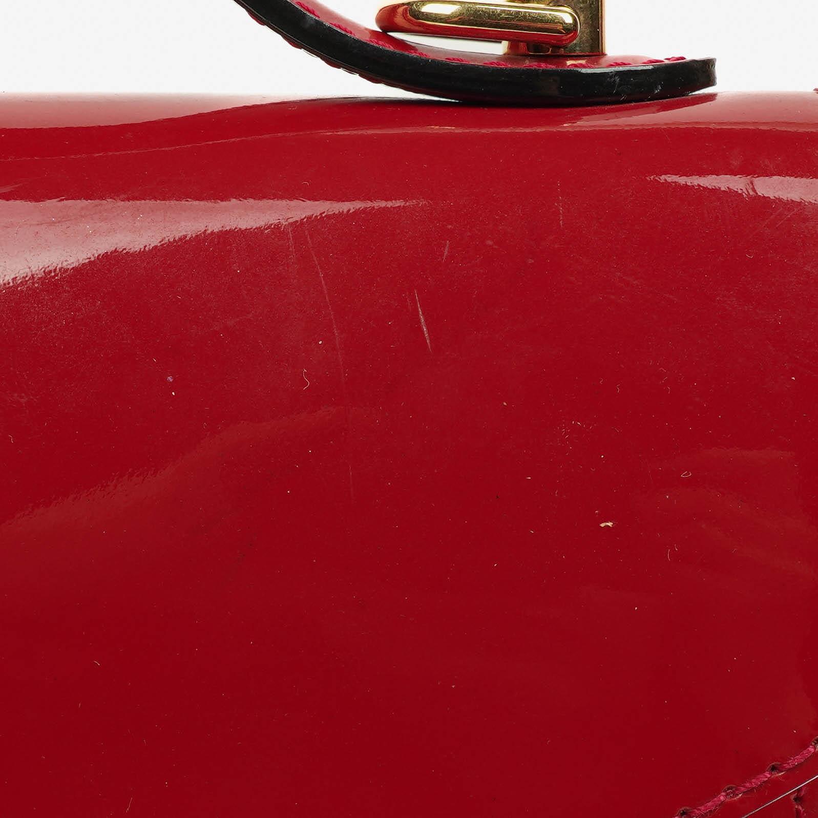 Louis Vuitton Monceau BB Handtasche aus Vernis