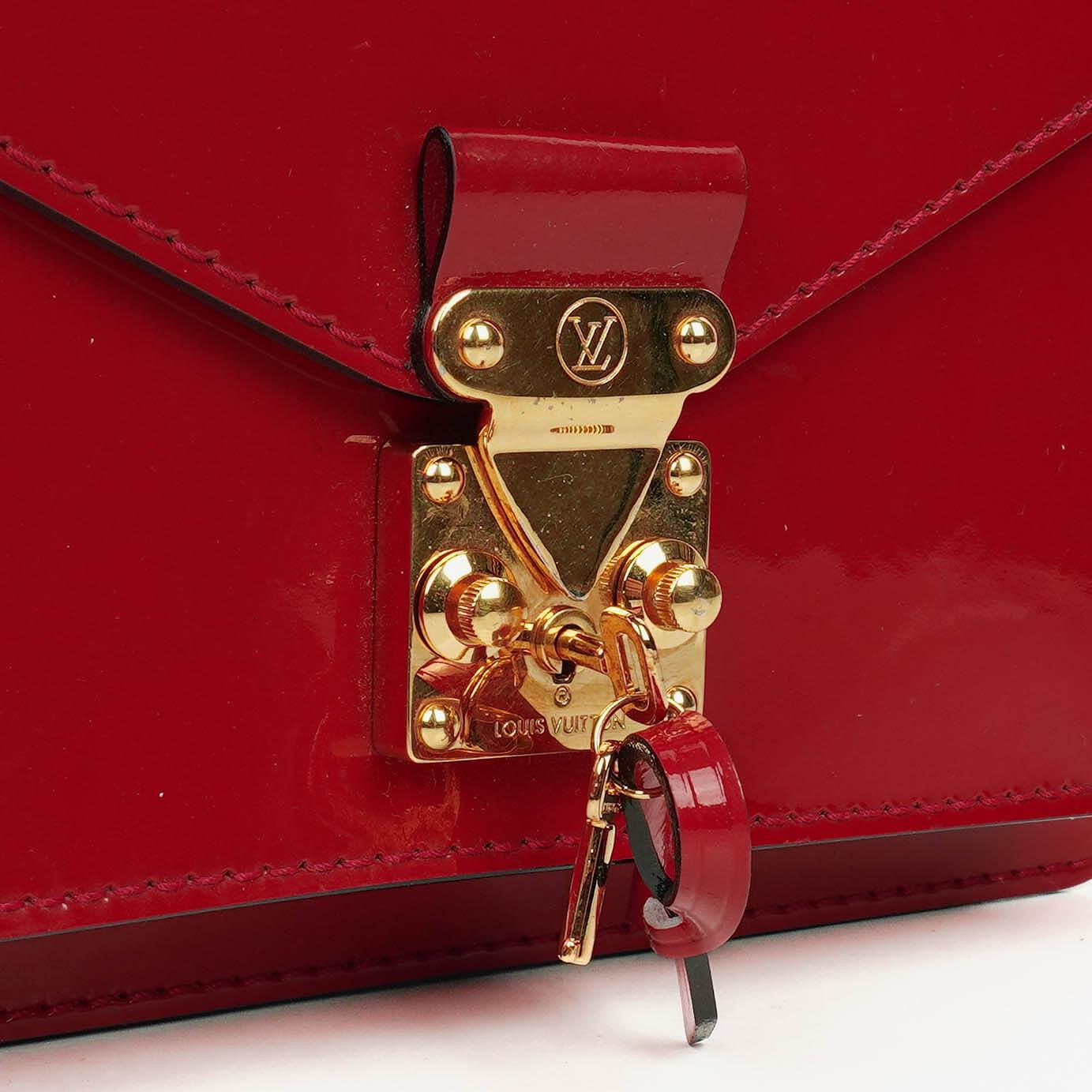 Louis Vuitton Monceau BB Handtasche aus Vernis