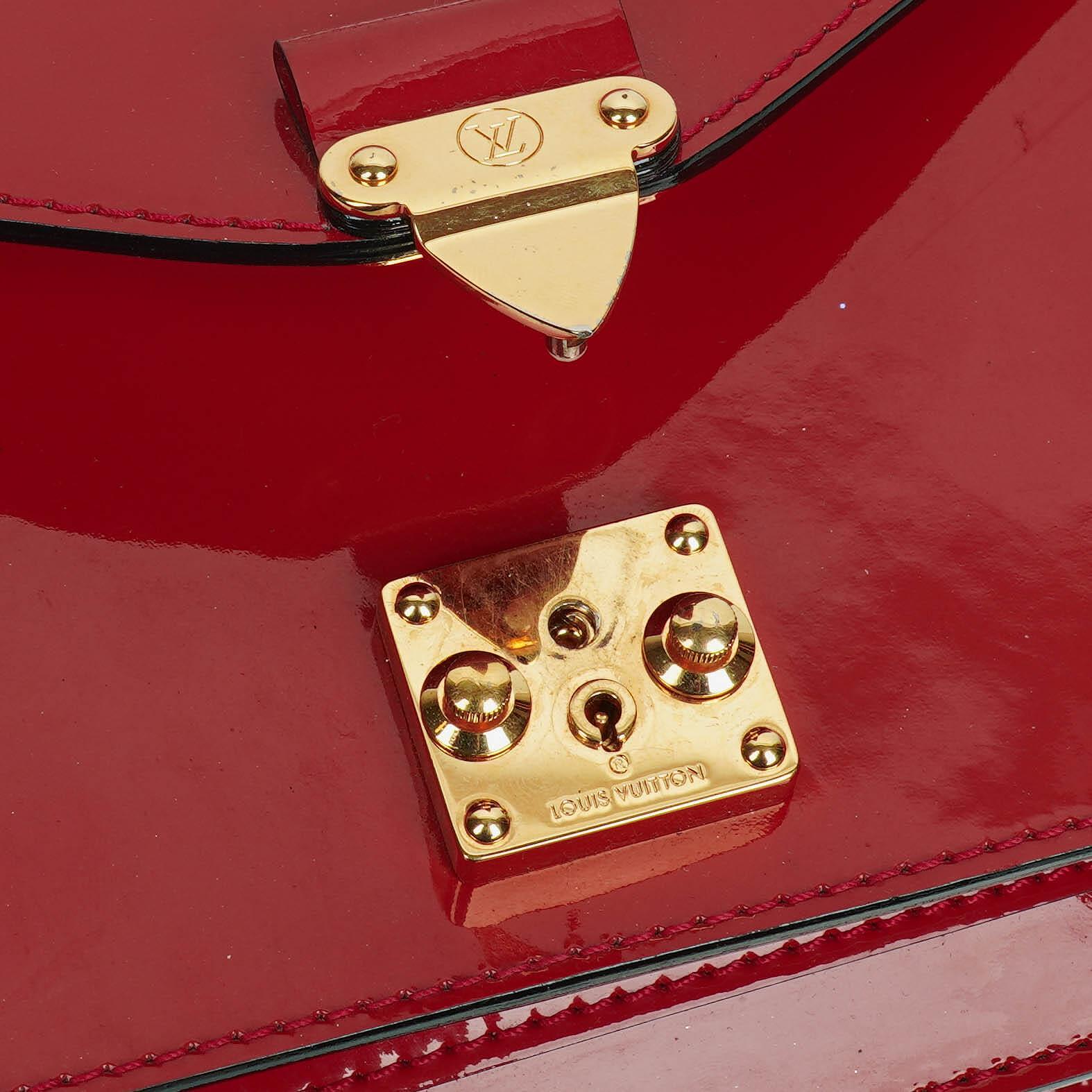 Louis Vuitton Monceau BB Handtasche aus Vernis