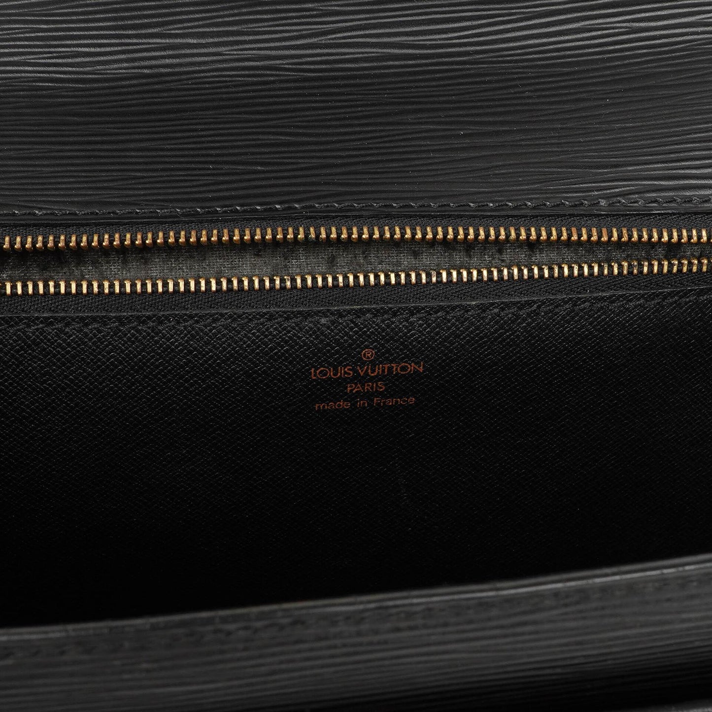 Louis Vuitton Monceau Schwarze EPI Leder Handtasche