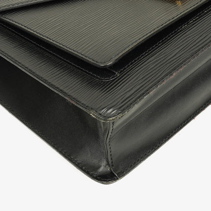 Louis Vuitton Monceau Handtasche aus schwarzem Epi-Leder
