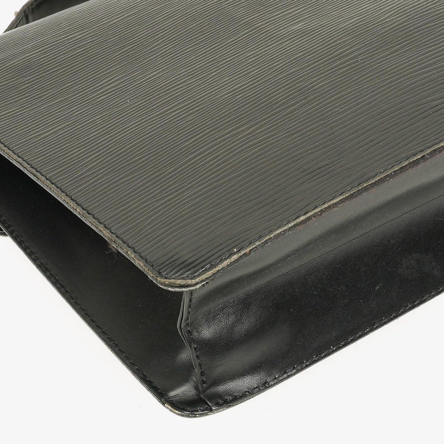 Louis Vuitton Monceau Handtasche aus schwarzem Epi-Leder