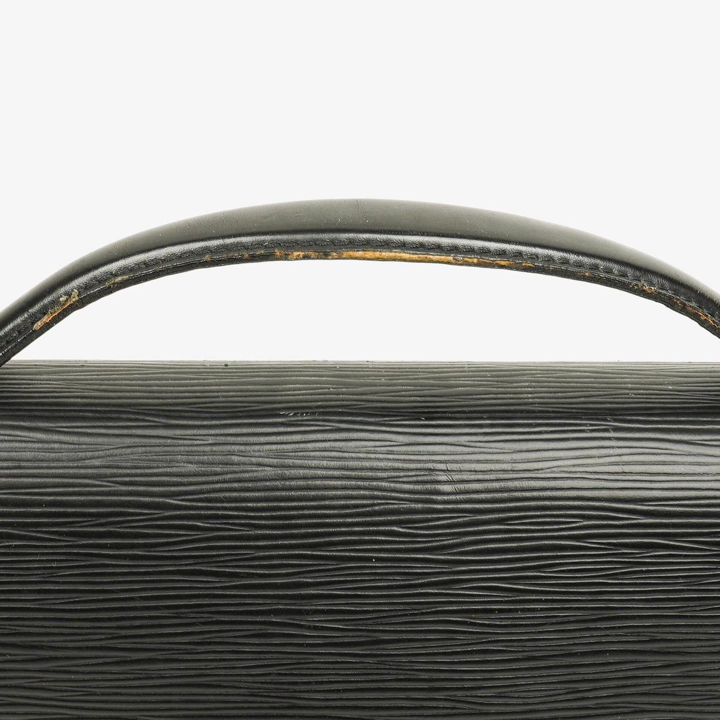 Louis Vuitton Monceau Handtasche aus schwarzem Epi-Leder