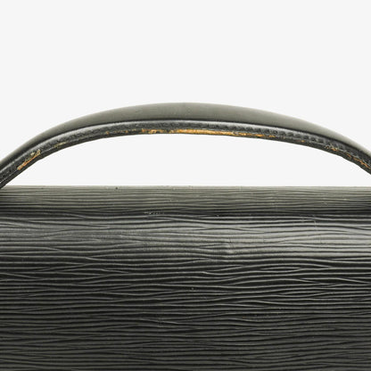 Louis Vuitton Monceau Handtasche aus schwarzem Epi-Leder