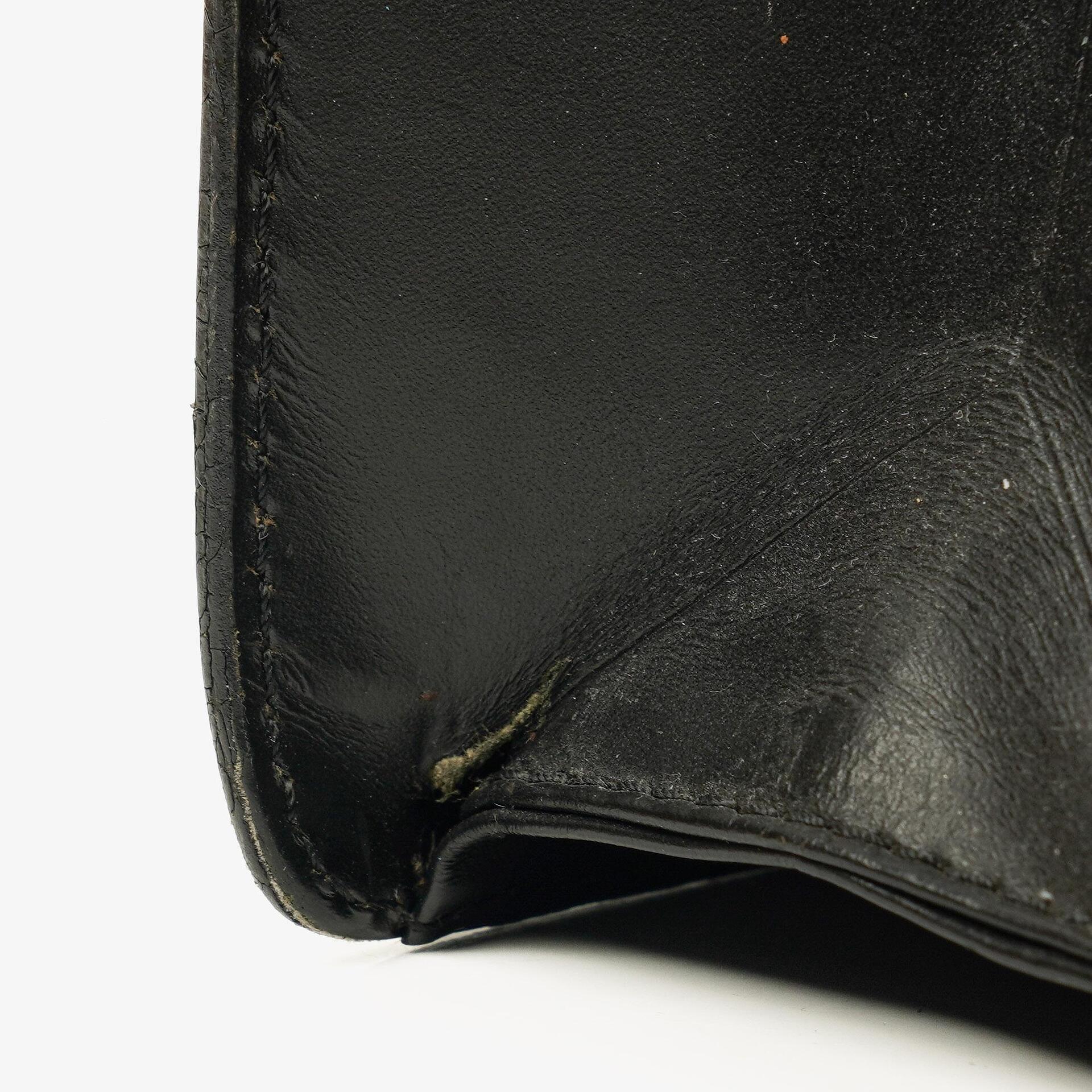 Louis Vuitton Monceau Handtasche aus schwarzem Epi-Leder