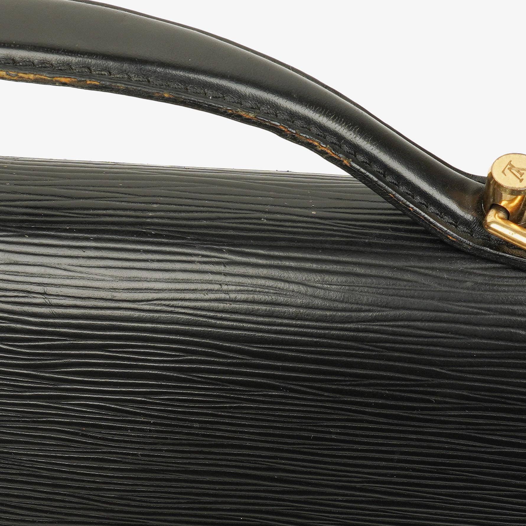 Louis Vuitton Monceau Handtasche aus schwarzem Epi-Leder