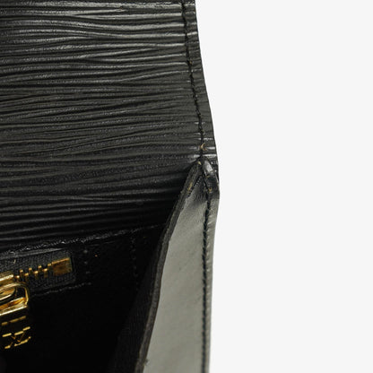 Louis Vuitton Monceau Handtasche aus schwarzem Epi-Leder