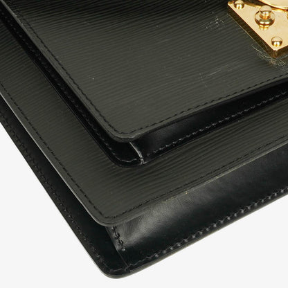 Louis Vuitton Monceau Handtasche aus schwarzem Epi Leder