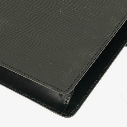 Louis Vuitton Monceau Handtasche aus schwarzem Epi Leder