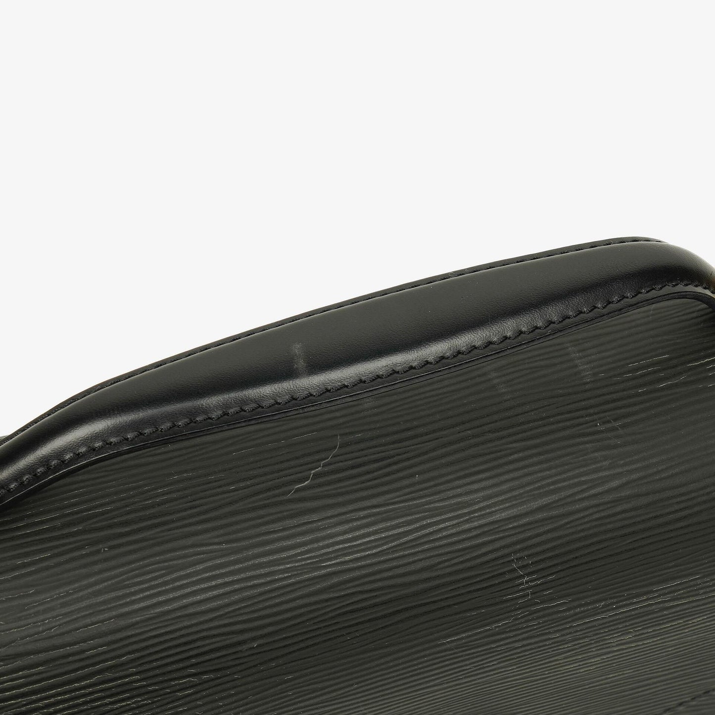 Louis Vuitton Monceau Handtasche aus schwarzem Epi Leder