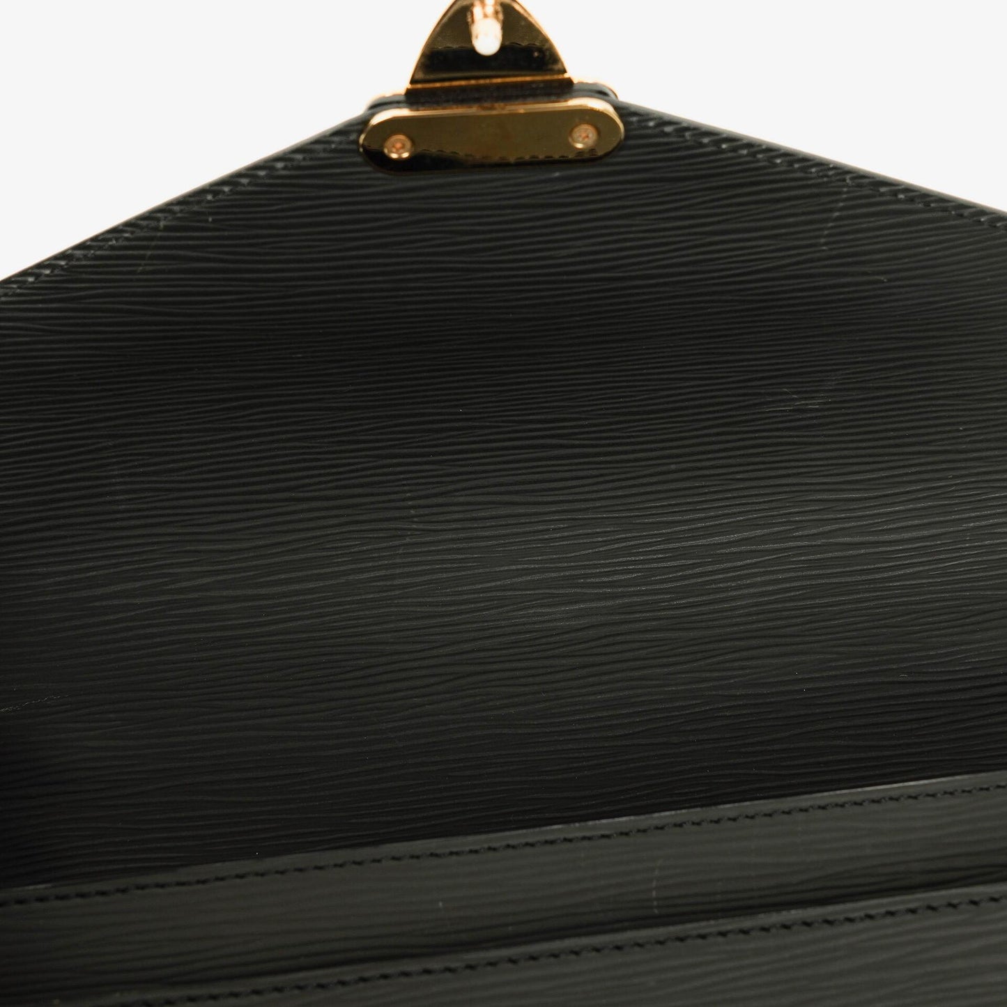 Louis Vuitton Monceau Handtasche aus schwarzem Epi Leder