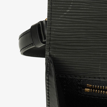 Louis Vuitton Monceau Handtasche aus schwarzem Epi Leder