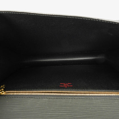 Louis Vuitton Monceau Handtasche aus schwarzem Epi Leder