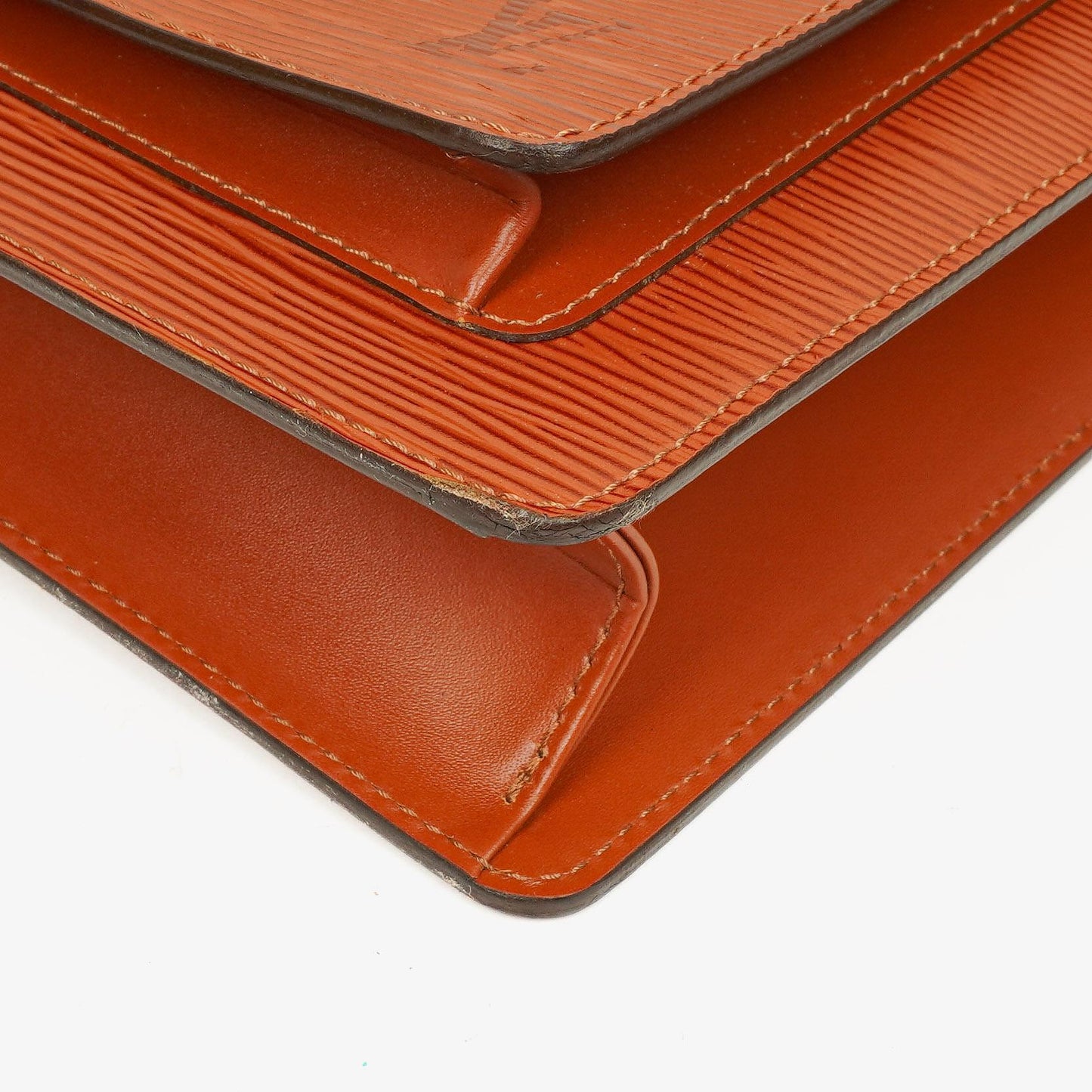 Louis Vuitton Monceau Handtasche aus braunem Epi Leder