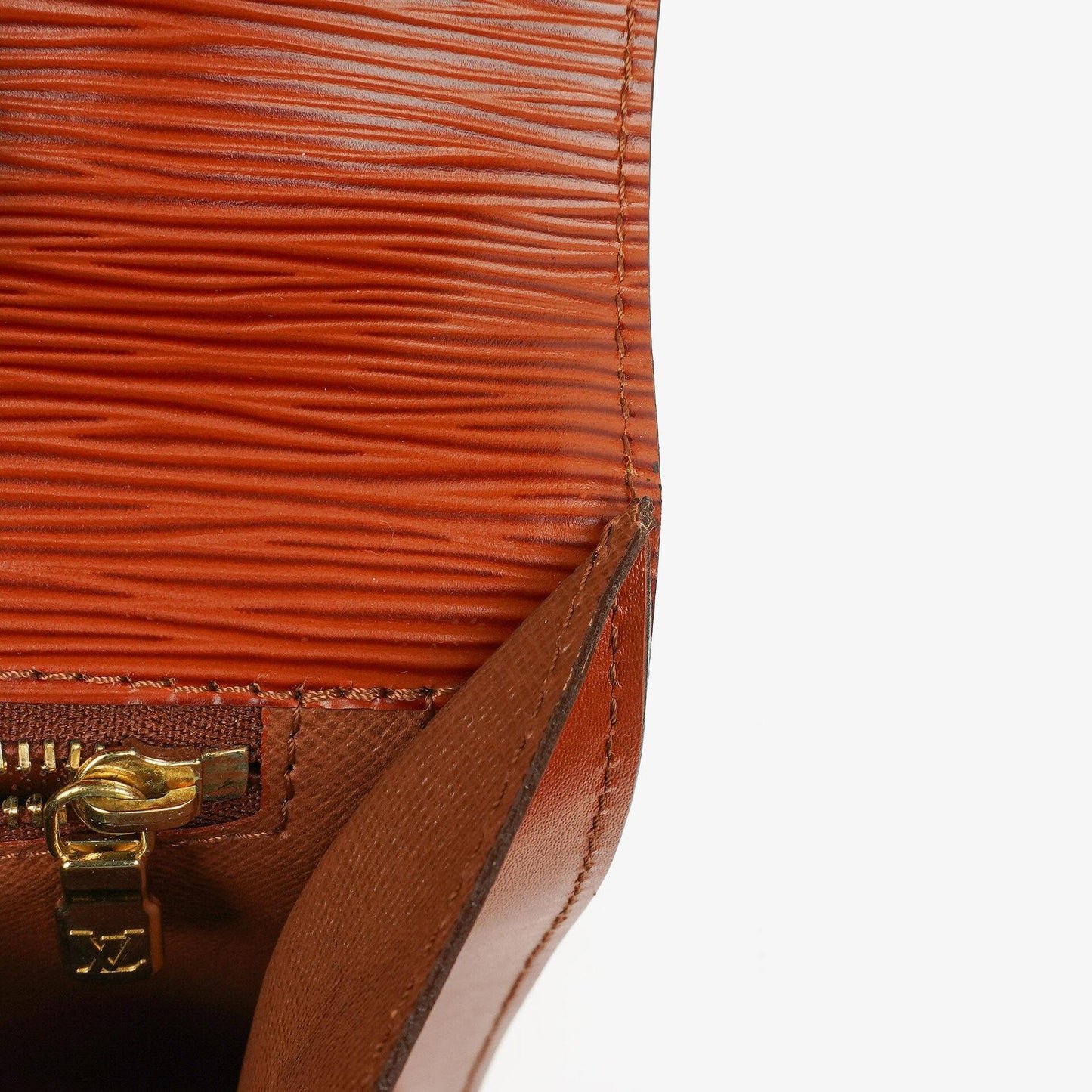 Louis Vuitton Monceau Handtasche aus braunem Epi Leder