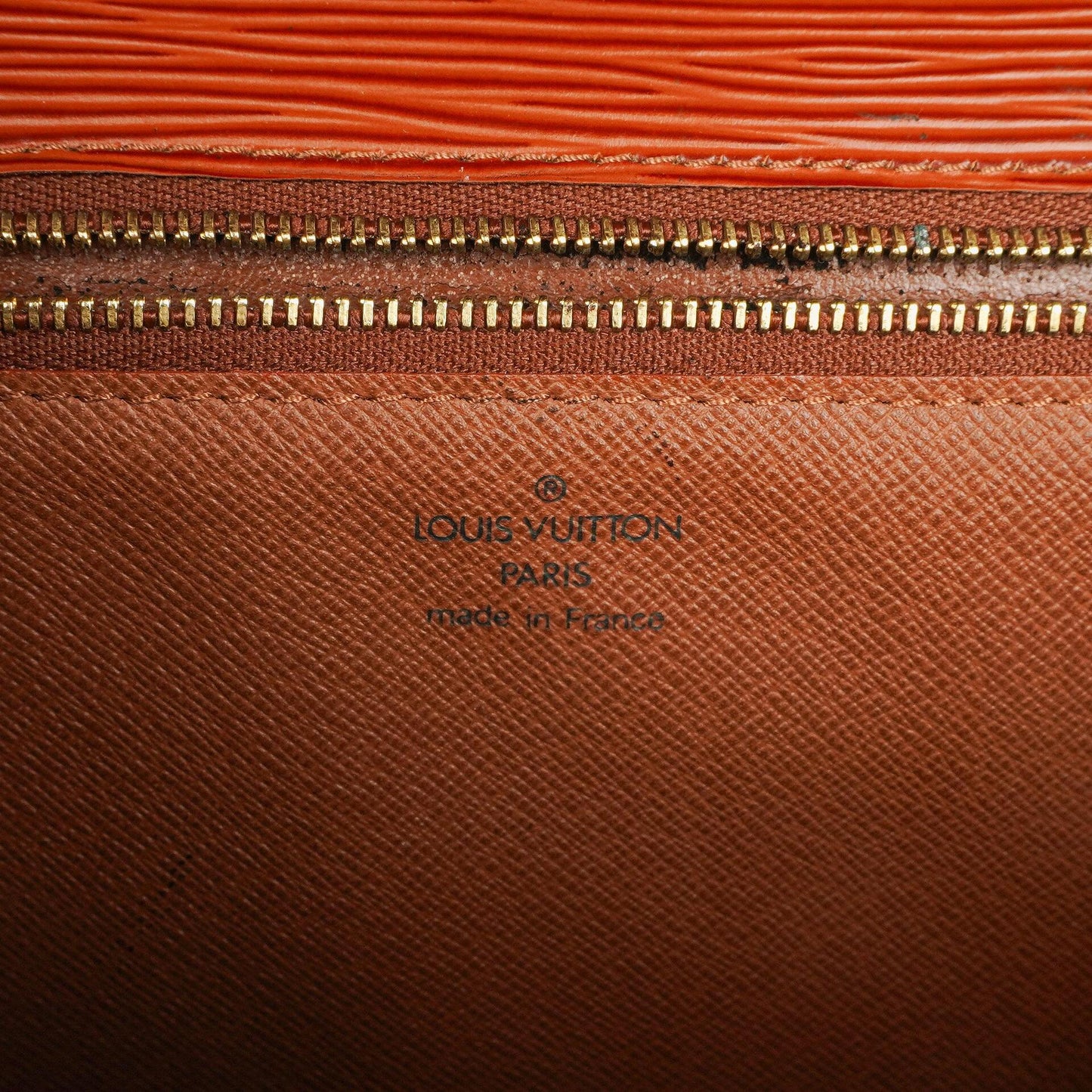 Louis Vuitton Monceau Handtasche aus braunem Epi Leder