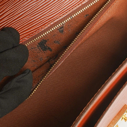 Louis Vuitton Monceau Handtasche aus braunem Epi Leder