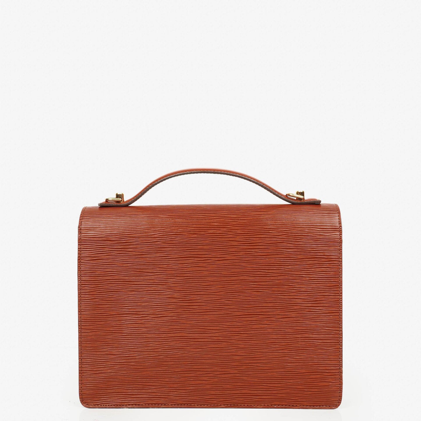 Louis Vuitton Monceau Handtasche aus braunem Epi Leder