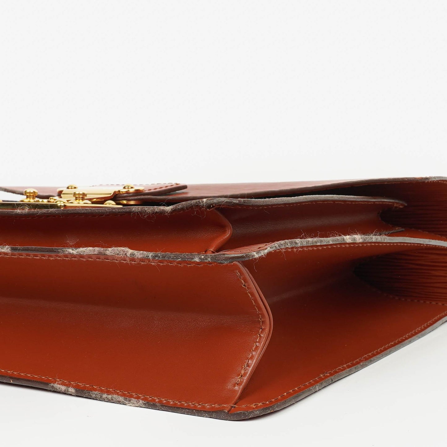 Louis Vuitton Monceau Handtasche aus braunem Epi Leder